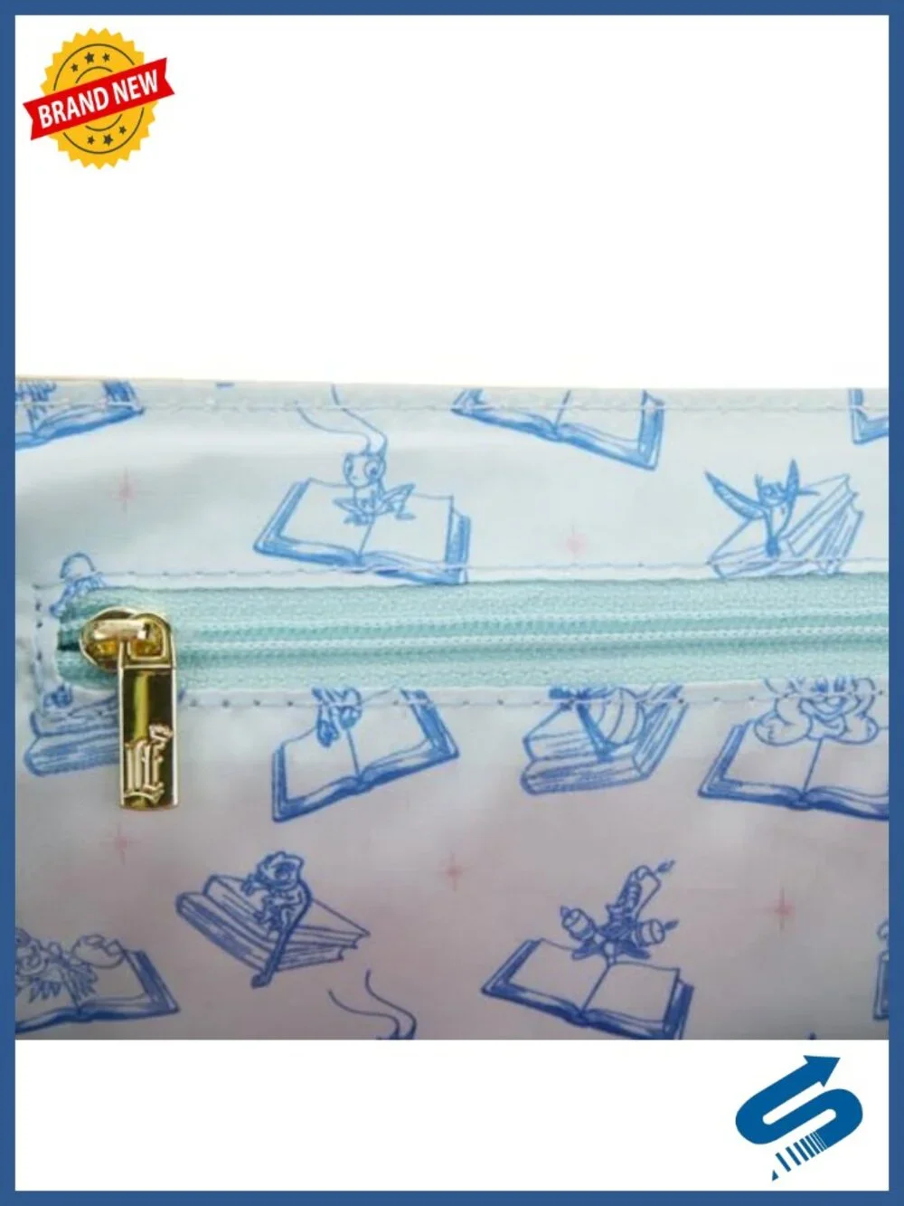 Disney Princess Books Classics Crossbody Bag with Faux Leather